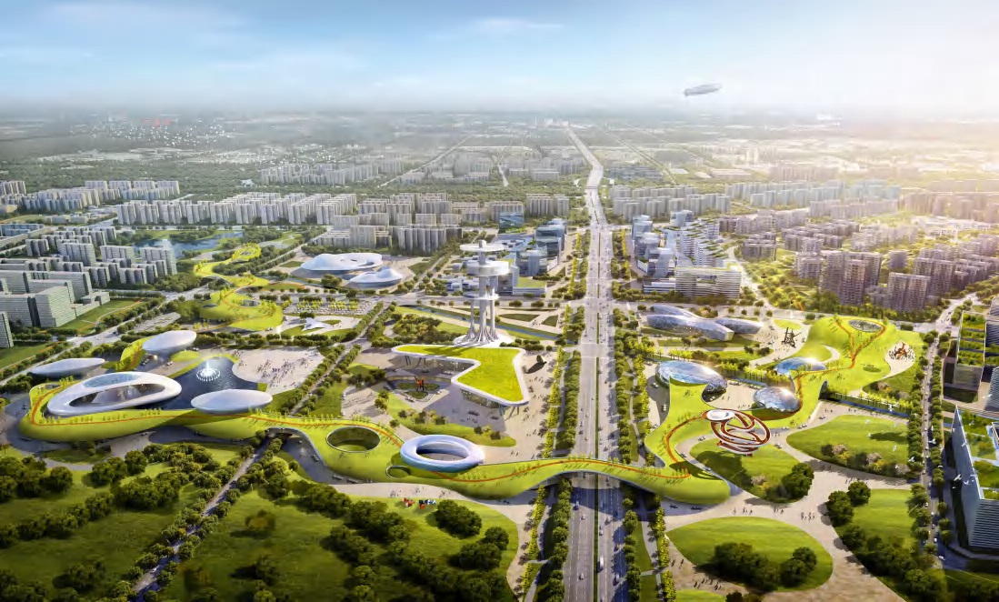 西安·阎良航空智慧新区概念城市设计 - 华墨建筑设计-官方网站